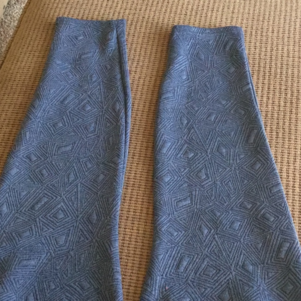 Merona Medium Blue geometric print leggings - Picture 6 of 7